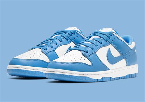 university blue dunks stock x